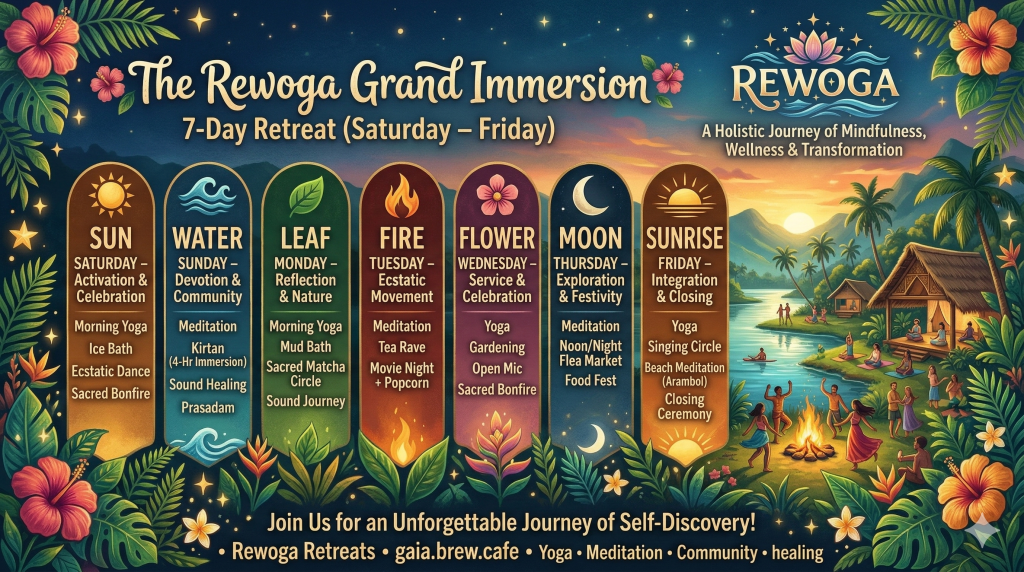 7 Day Retreat Schedule